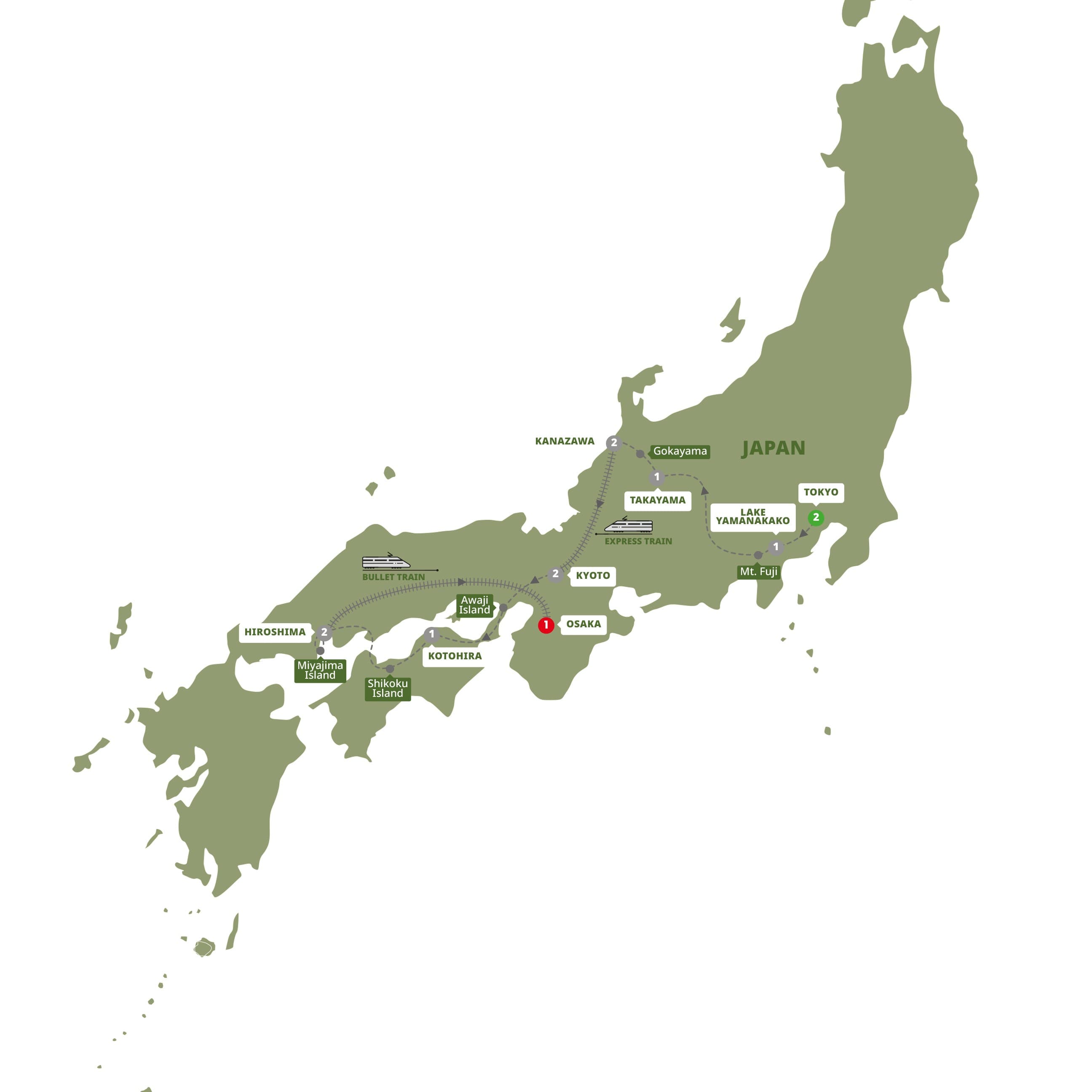 Splendours of Japan